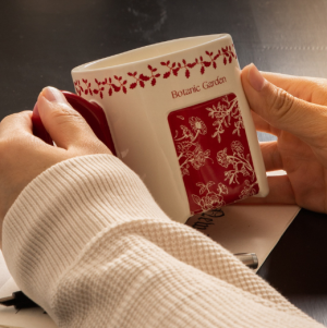 French Vintage Style Ceramic Coffee Mug for Breakfast
