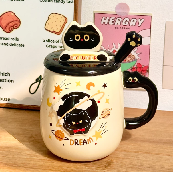 Cute Ceramic Cat Mug